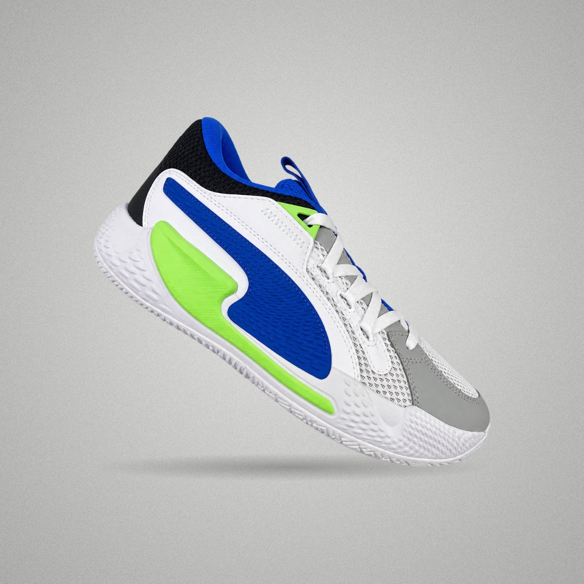Tênis Puma Court Rider Chaos Branco e azul